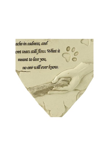 Homyl Veranda Sundurma Dış Mekan Için Anıt Taş Paw Beyaz Altın