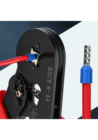 Sıkma Pensesi Hsc8 6-4a Boru Terminali Zarif Saklama Kutusu