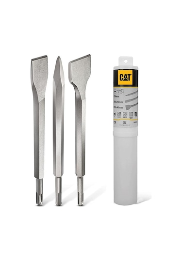 Cat Da03903 Sds Plus 3 Parça Profesyonel Murç/keski Kırıcı Uç Seti