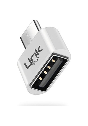 Linktech O192 Usb - Type-C Dönüştürücü Otg Metal Adaptör