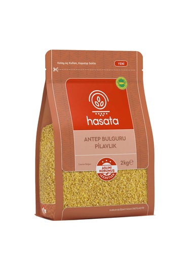 Hasata Pilavlık Antep Bulguru 2 Kg X 2 Adet