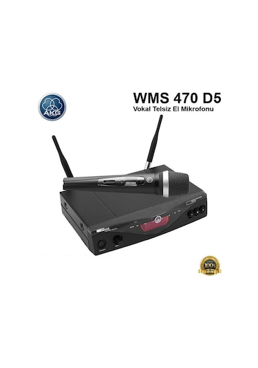 Akg Wms 470 Vocal Set D5 El Tipi Telsiz Mikrofon