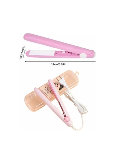 Mini Düzleştirici Seramik Kaplama Seyahat Tipi Elektriklenme Karşıtı