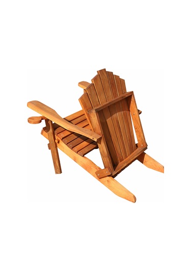 Salda Adirondack Katlanır Ahşap Bahçe Sandalyesi Ceviz