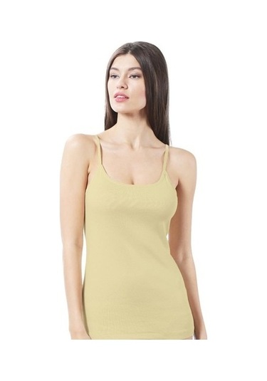 6 Lı Paket Özkan Bayan Ribana Pamuklu Ip Askılı Atlet 0107