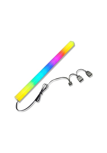 Novahub Coolmoon Rgb Led Şerit 5v 3pin Argb Senkron Pc Işık Bariyeri, Çok Renkli Çok Renkli