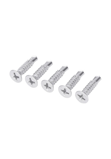 Padalink 410 Paslanmaz Çelik Otomatik Delici Vida, 200 Adet, M4.2-18, 19mm Uzunluk, Çapraz Yuva, Düz Kafa, Korozyona Dayanıklı, Endüstriyel Kullanim