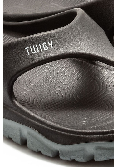 Twigy Jeremy Erkek Parmak Arası Terlik Gri 40/45 ZZ0610 Gri