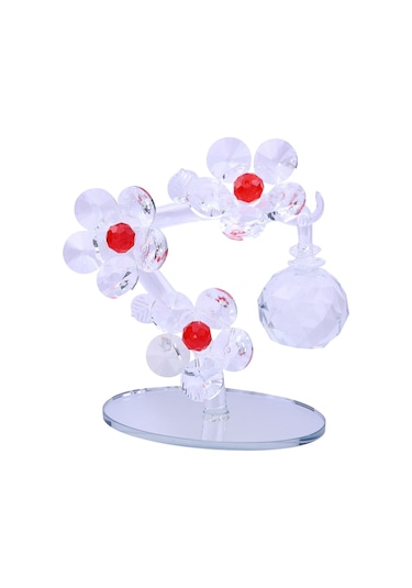 Seta Shine Dalda Elmalı 3lü Çiçek 14*10 Cm