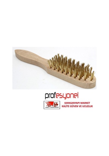 Makroyapimarket Tel Firça Ahşap Sapli 1 Adet