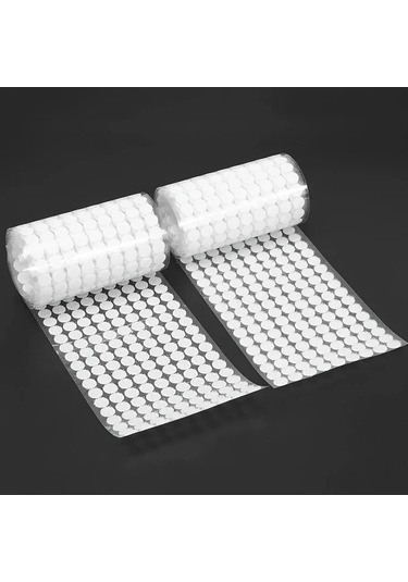 Willowhaven 15mm 100 Çift Yuvarlak Nokta Bandı Kendinden Yapışkanlı Nokta Bant