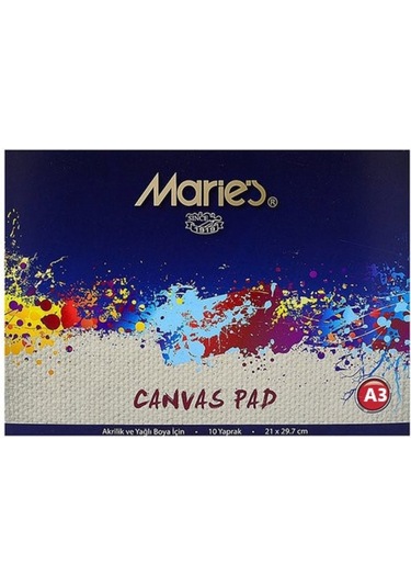 Maries Canvas Pad 10yp A3