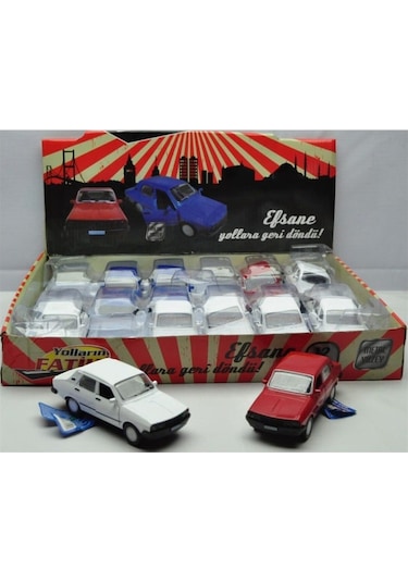 Nostalji Renault Toros Çek Bırak Metal Araba 75521