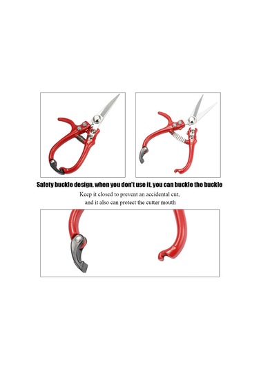 Suofeng Bahçe Bakımı İçin Elden Dikilen Kavisli Budama Makası - Ahşap Kesim Ve Graftaj İçin Dayanıklı El Aracı