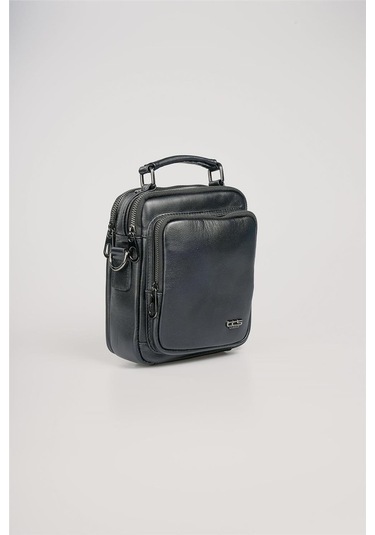 Ççs 31592 Hakiki Deri Askılı Çanta Kahve