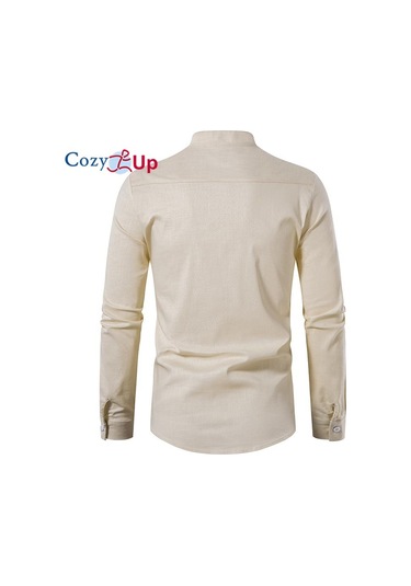 Rahat Pamuk Keten Gömlek Erkekler İçin Nakış Katı Bandaj Kazak Chemise Veste Homme Sokak Nefes Gevşek Yoga Kıyafetleri Haki