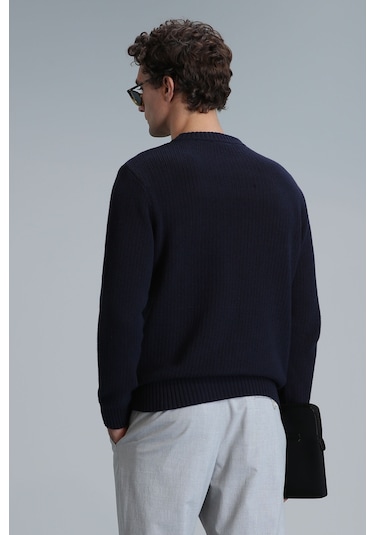 Lufian Ice Erkek Kazak Lacivert Lacivert 111090089100200 Lacivert