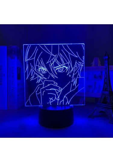 Wj Anime Future Diary Aru Akise Led Lamba Çocuk Odası Dekorasyonu Gece Lambası Doğum Günü Hediyesi Oda Dekoru Masa 3d Lambası Manga Çok Renkli