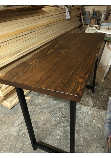 Bintaşmobilya Kütük Ağaç Bar Masası (417036063)