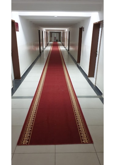 Dinarsu Halı Protokol Bordo Kesme Yolluk