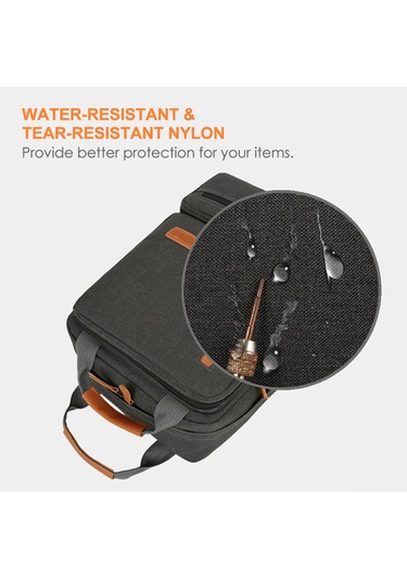 Geeksen "3 Parçalı Laptop Çantası Seti - Seyahat, Okul Ve İş İçin Şık Ve Pratik" Siyah