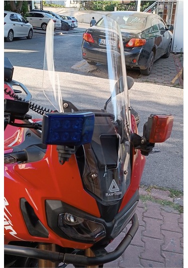 Yeni Africa Twin Kısa Tur Camı Seffaf 2016 2019 Uyumlu Cam Yükseklik 55cm X Üst Genişlik 41cm