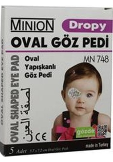 Minion Dropy Göz Pedi Çocuk 5'li