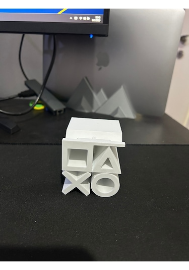 Reborn 3d Ps5 Dualsense Uyumlu Stand Beyaz