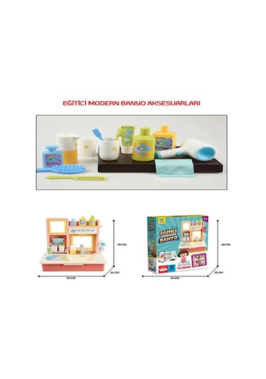 Kayyum Oyuncak Kukuli Şarkılı Eğitici Modern Banyo Seti  Pembe