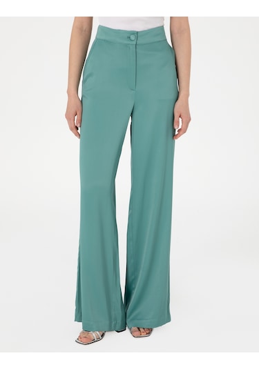 Pierre Cardin Kadın Yeşil Pantolon 50299799-vr054