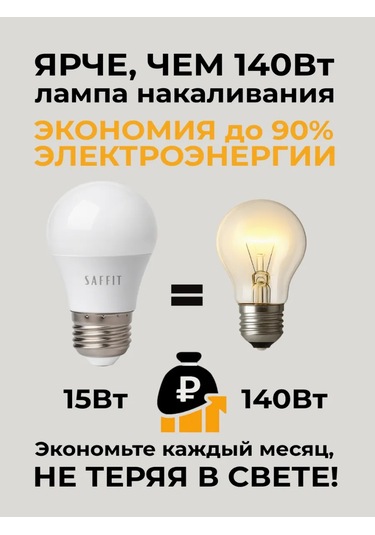 Saffit Led Lamba E27 15w 4000k Nötr Işık 212713739