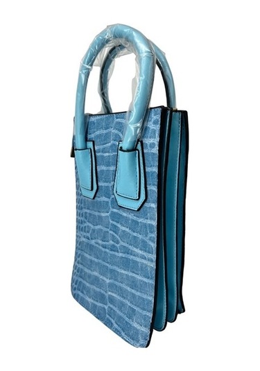 Sentt Deri Damarlı Akardion Çanta