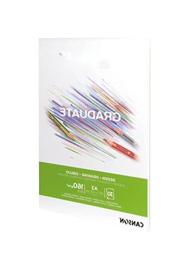 Hafif Taneli Mezun Beyaz A3 Çizim Kağıdı - 160 Gsm