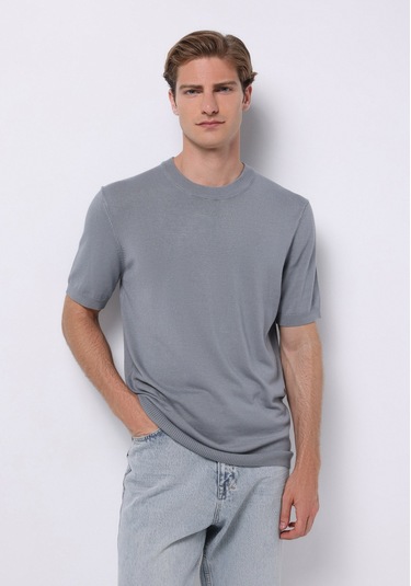 Colins Regular Fit Erkek Yeşil Kazak Cl1076168 Q1.v1 Sag Sage