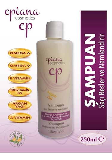 Cpiana Şampuan Argan Yağlı 250ml