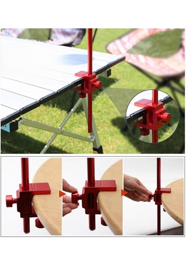 Dolıty Kamp Katlanır Lamba Direği Seyahat Sırt Çift-fonksiyon Çift Fonksiyon