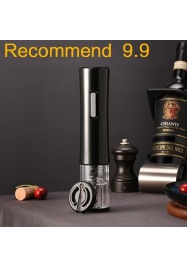 Şarap Tirbuşon Şarap Açacağı Otomatik Folyo Kesici Şarap Tirbuşon Klasik Paslanmaz Çelik Otomatik Elektrikli Taşınabilir Hızlı Set Açıcılar Antik Bronz