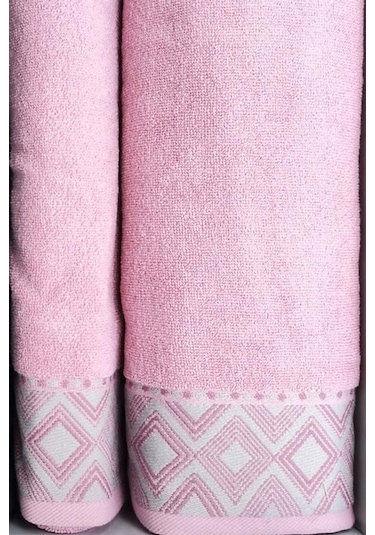 Özdilek Snazzy Best Set Hamam Takımı Antrasit-pembe Çok Renkli