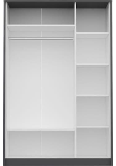 Life Gardırop Beyaz - Antrasit