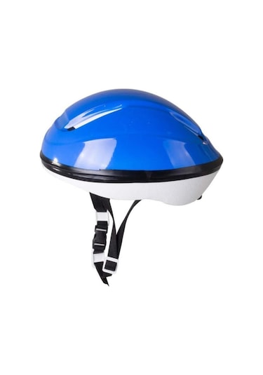 Çocuk Kask Bisiklet Scooter Kaykay Paten Koruyucu Kask Mavi