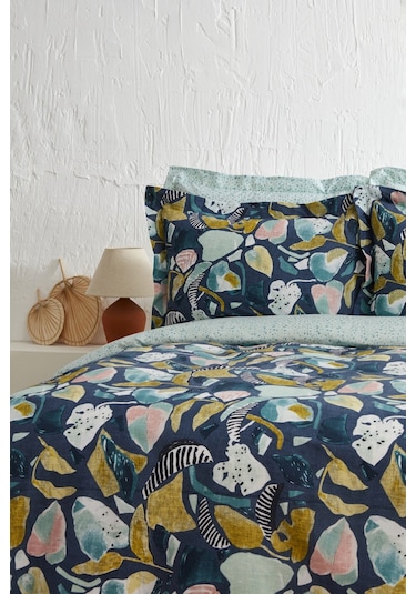 Sarah Anderson Era Tek Kişilik Nevresim Takımı İndigo 160.22.11.0038