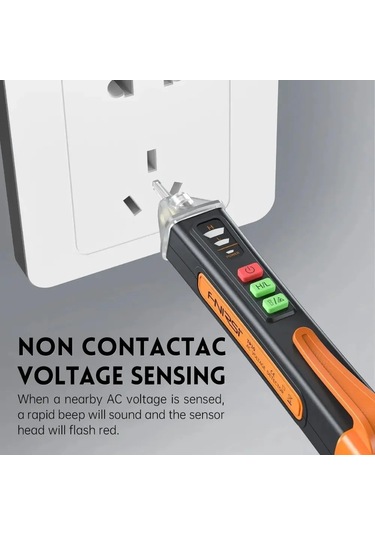 Fnirsi Tp10 Temassız Akıllı Voltmetre 12-1000v Ac Gerilim Dedektörü