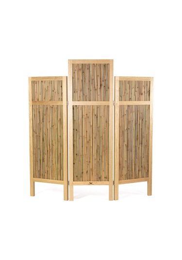 Bamboo Ahşap Paravan