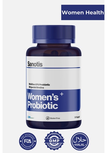 Sanotis Probiotics For Women Kadınlar Için Probiyotik Mikroorgani