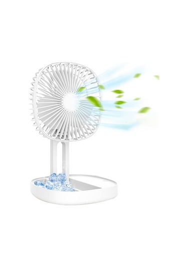 Elektrikli Taşınabilir Masa Fanı Pil Kumandalı Fan Fanı Sessiz Usb Fişi Kişisel Fan Yatak Odası Beyaz Ek9sey Var Ayaklı Beyaz 5 Adetten Az