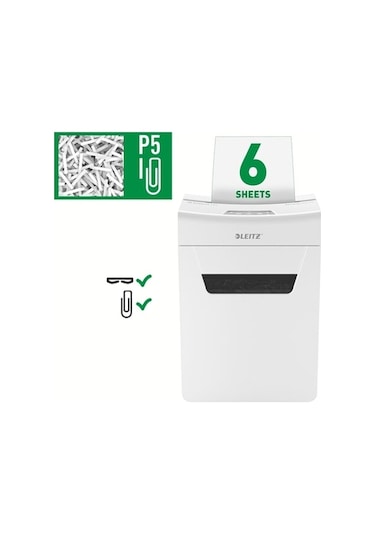 Leitz IQ Protect Premium 6M P5 Evrak İmha Makinesi