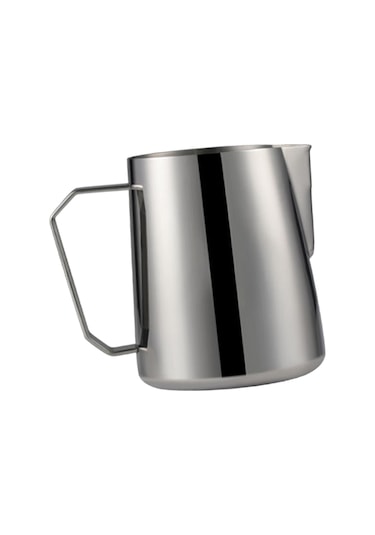 Suntek Latte Art Cafetiere Cappuccino Argent Için Buğulanmış Süt Sürahisi Buhar Sürahisi 600ml