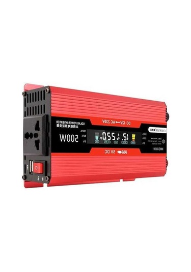 Dancemonkey 500w Araba Güç İnvertörü 12v İla 220v Ac Dönüştürücü Güneş Enerjisi