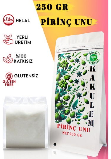 Kakulem Glutensiz Katkısız Bebek Pirinç Unu 250 G
