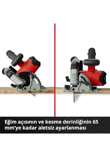 Einhell TE-CS 18/190 Li BL - Solo, Kömürsüz Akülü Daire Testere  (Akü ve şarj cihazı dahil değildir) - 4331210